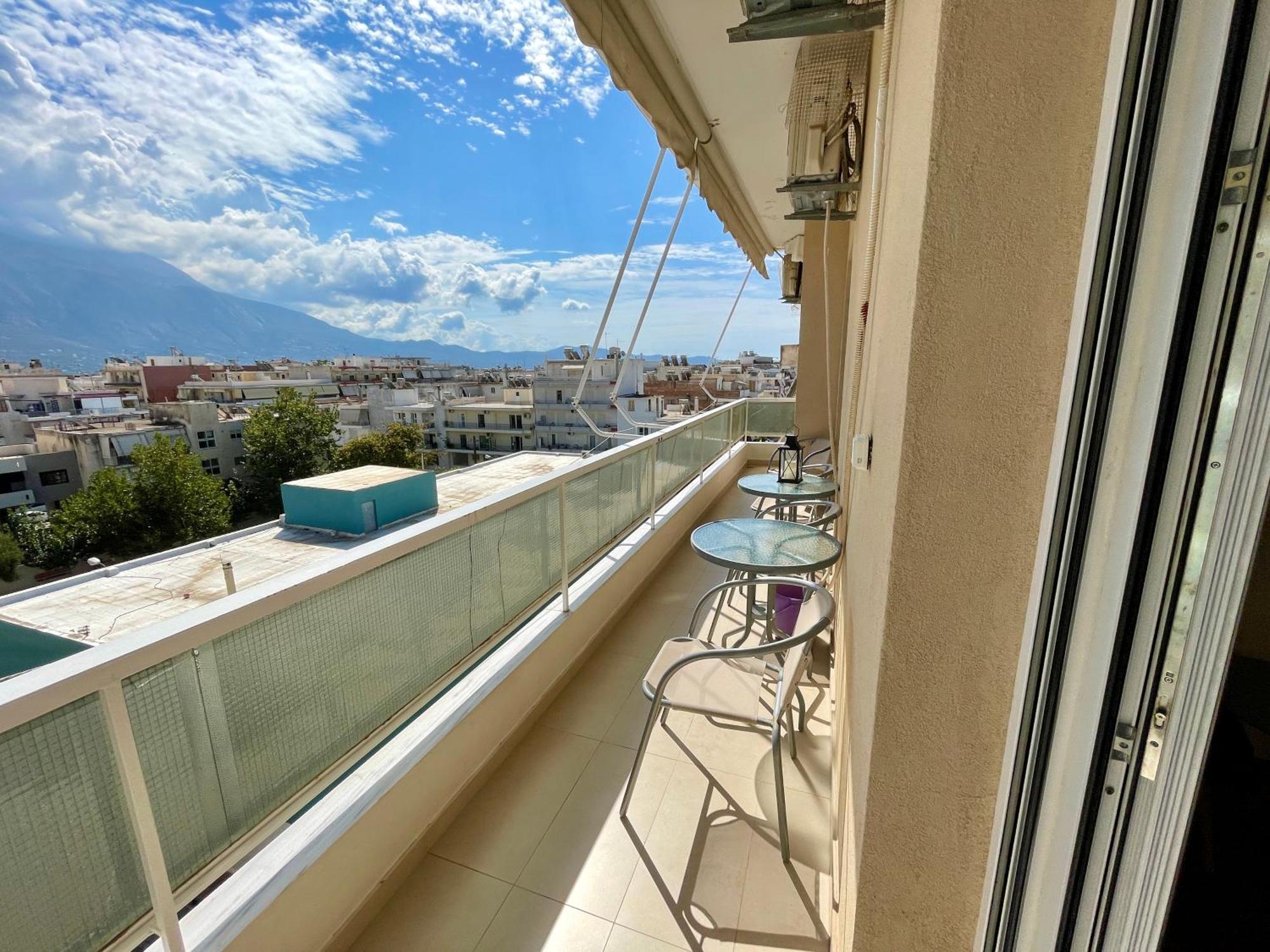 Kalamata.House - Sunny&modern apartment with view! Bagian luar foto