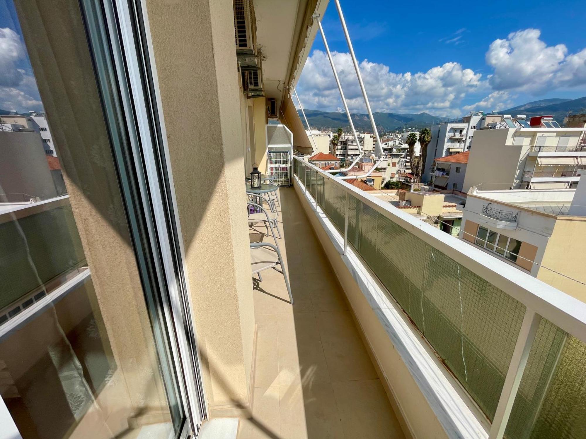 Kalamata.House - Sunny&modern apartment with view! Bagian luar foto