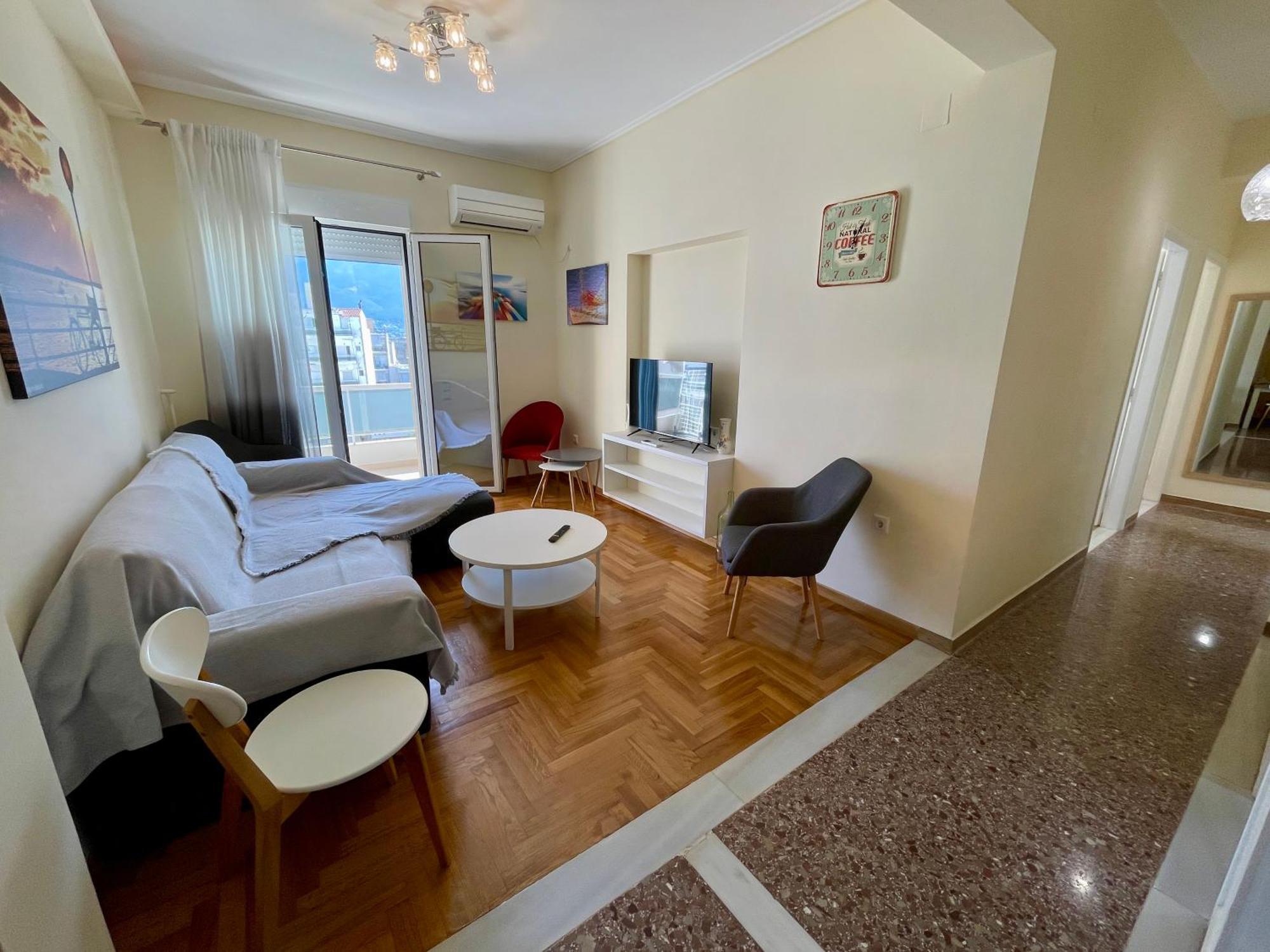 Kalamata.House - Sunny&modern apartment with view! Bagian luar foto