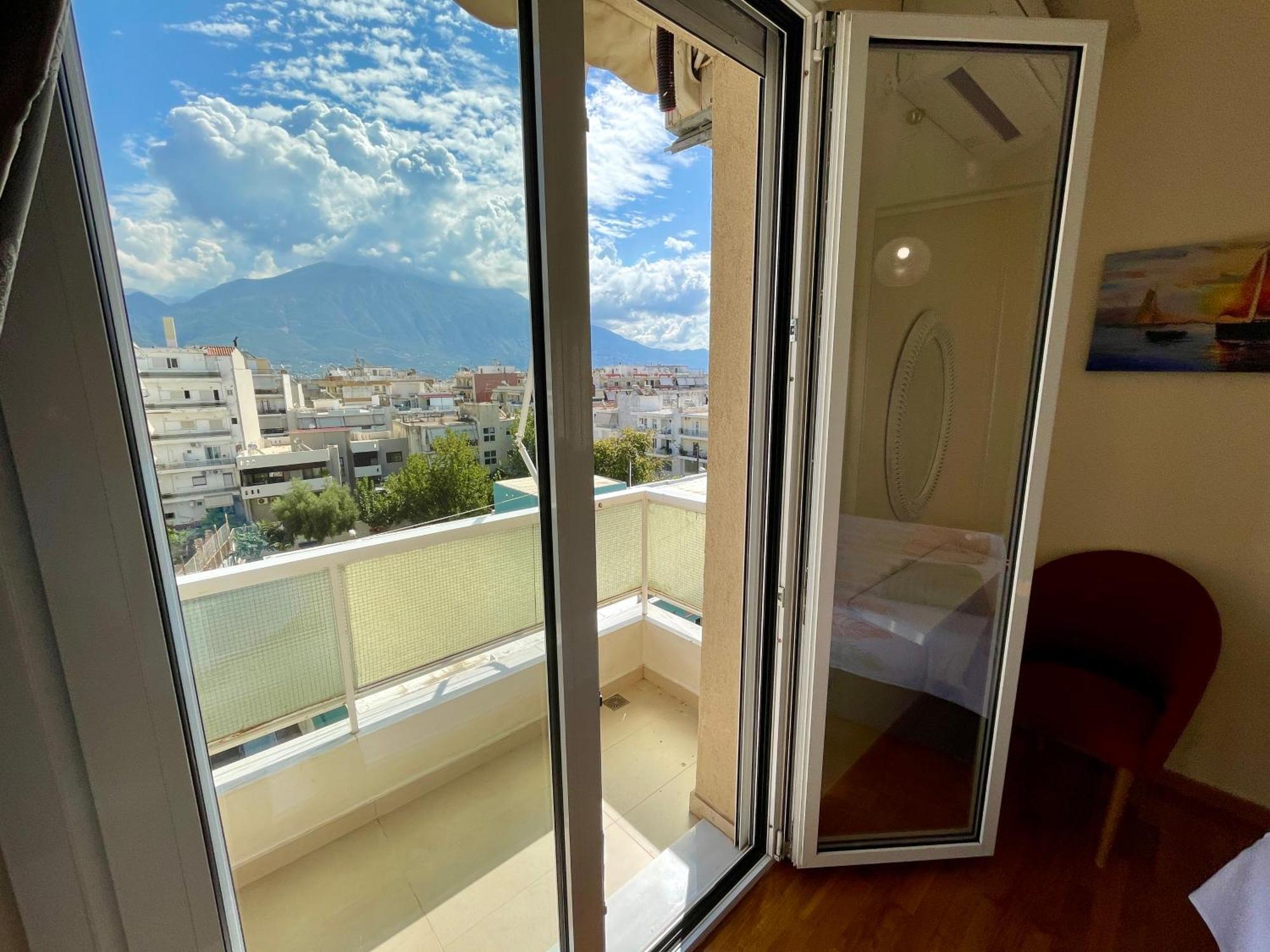 Kalamata.House - Sunny&modern apartment with view! Bagian luar foto